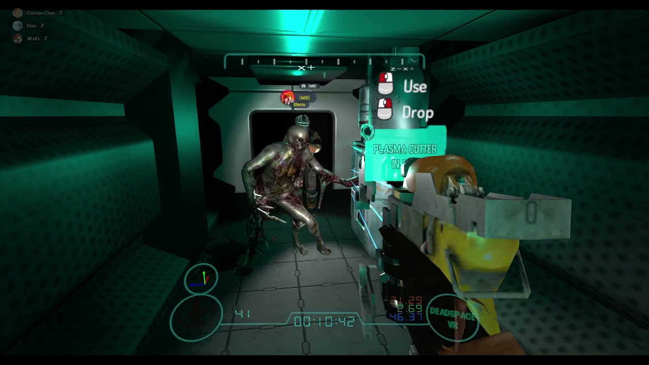 VRChat Horror World: Dead Space VR (Warning: Frames Start To Die)