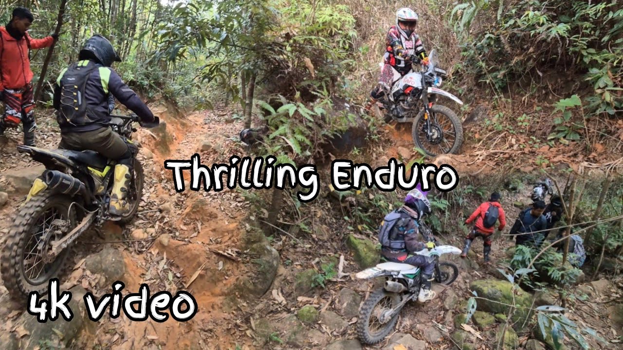 Enduro In West Khasi Hills || 4K video