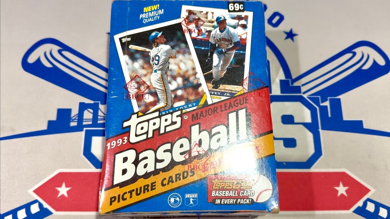 BBCE BOX OF 1993 TOPPS TO FIND THE GOLD DEREK JETER ROOKIE CARD!