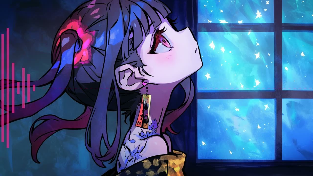 【Lo-fi Hip-hop × Chill Beats】Glow of the Veil Sky【Ambient Neon Dreams】