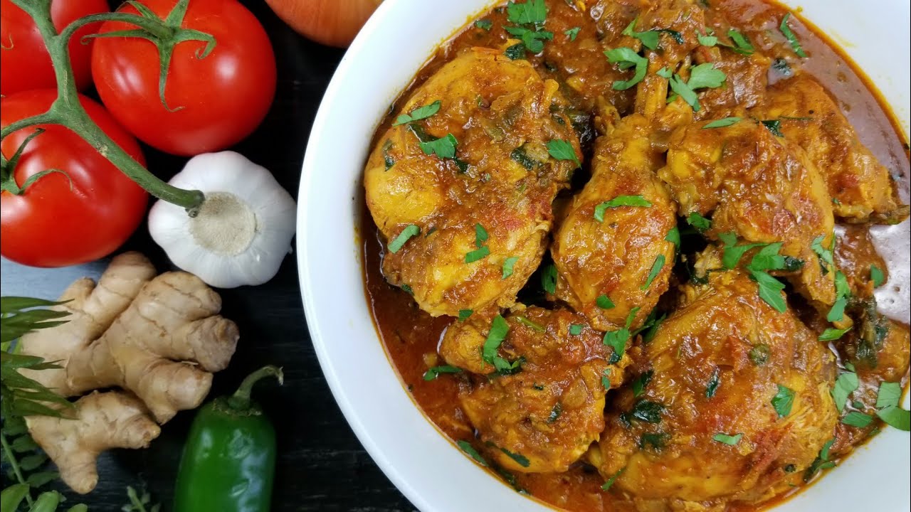 لازم تجربوا طبخ الدجاج بالطريقة الهندية! النكهة لوحدها حكاية😊 Aromatic chicken curry recipe