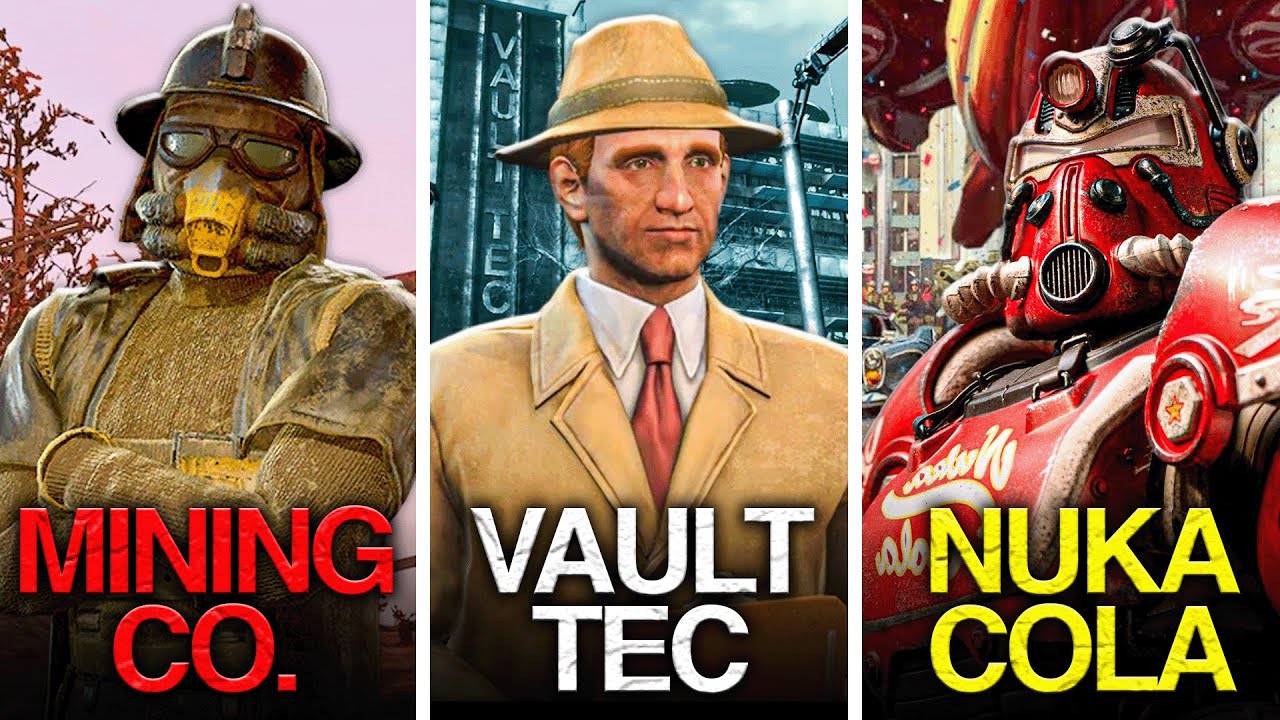 Every Fallout Corporation Explained in 23 Minutes