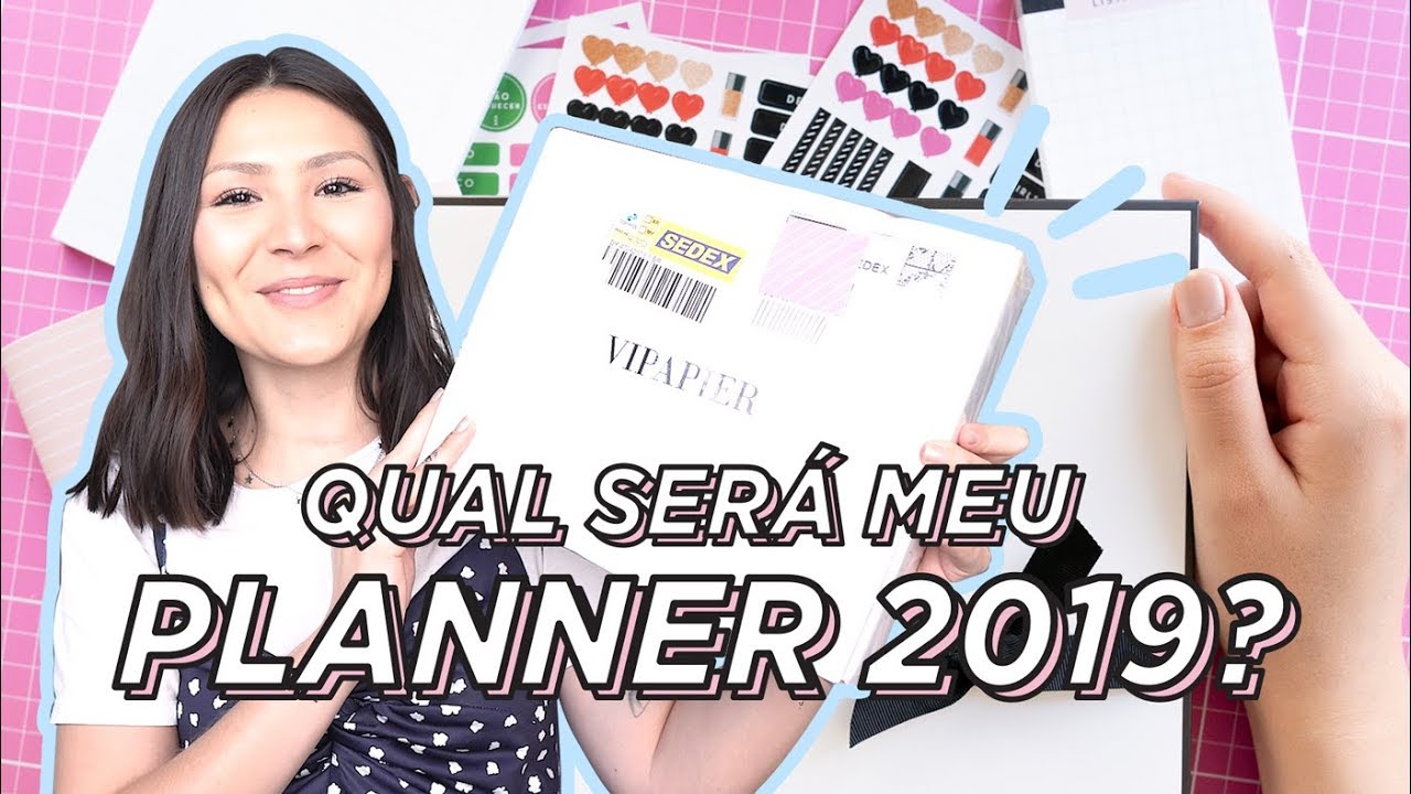MEU NOVO PLANNER 2019