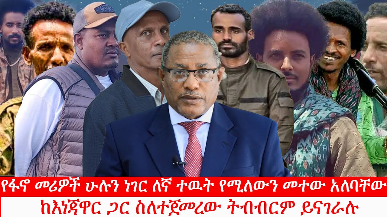Anchor ''የፋኖ መሪዎች ሁሉን ነገር ለኛ ተዉት የሚለውን መተው አለባቸው።'' ዶ/ር ገዱ አንዳርጋቸው፥ ከእነጃዋር ጋር ስለተጀመረው ትብብርም ይናገራሉ