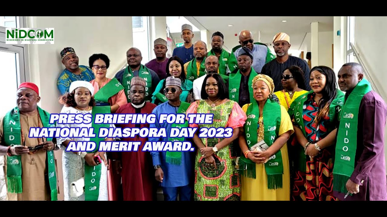 THE DIASPORA, EPI 165, PRESS BRIEFING FOR THE NATIONAL DIASPORA DAY 2023 AND MERIT AWARD.