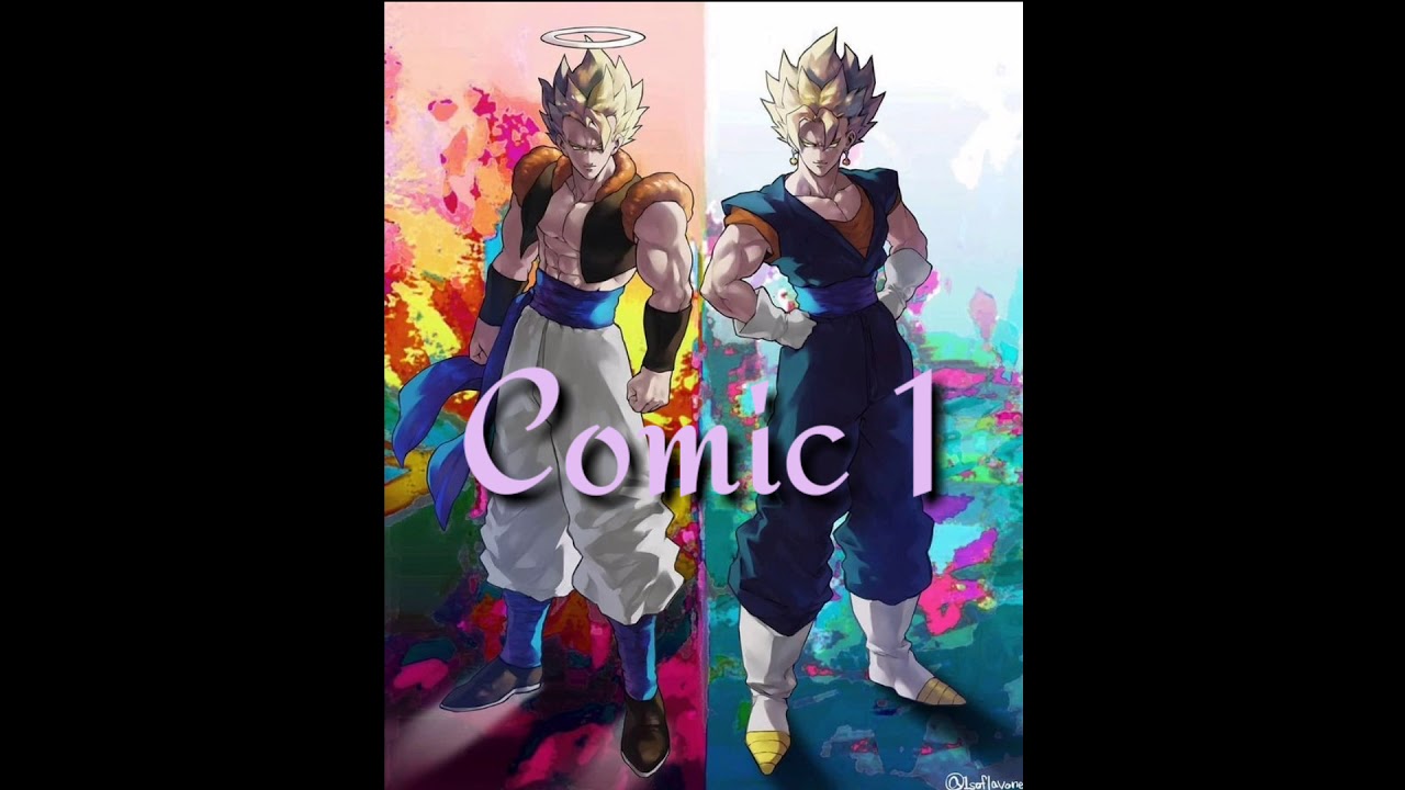 Minicomics de Vegetto y Gogeta (especial 400 subs)