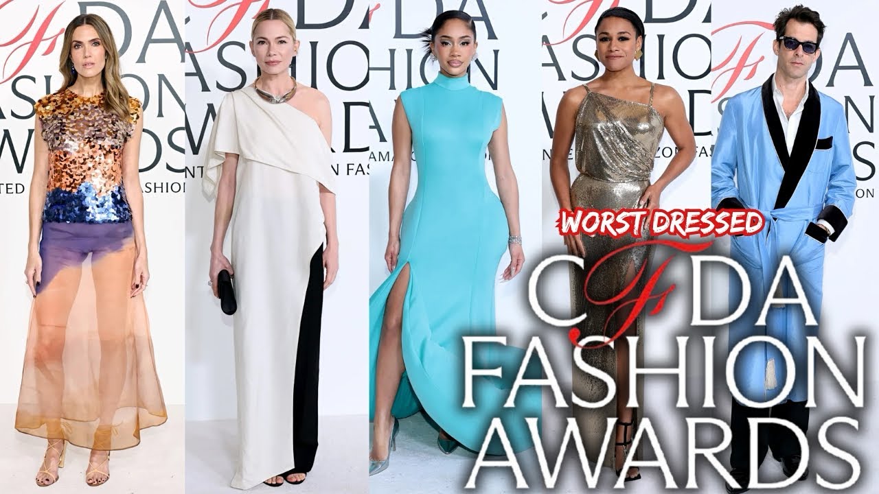 10 ХУДШИХ НАРОДОВ НА CFDA FASHION AWARDS 2025!