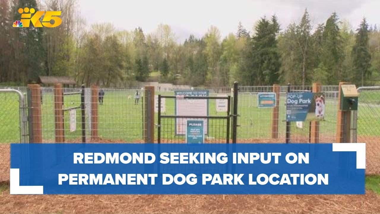 Redmond opens first pop-up dog park
