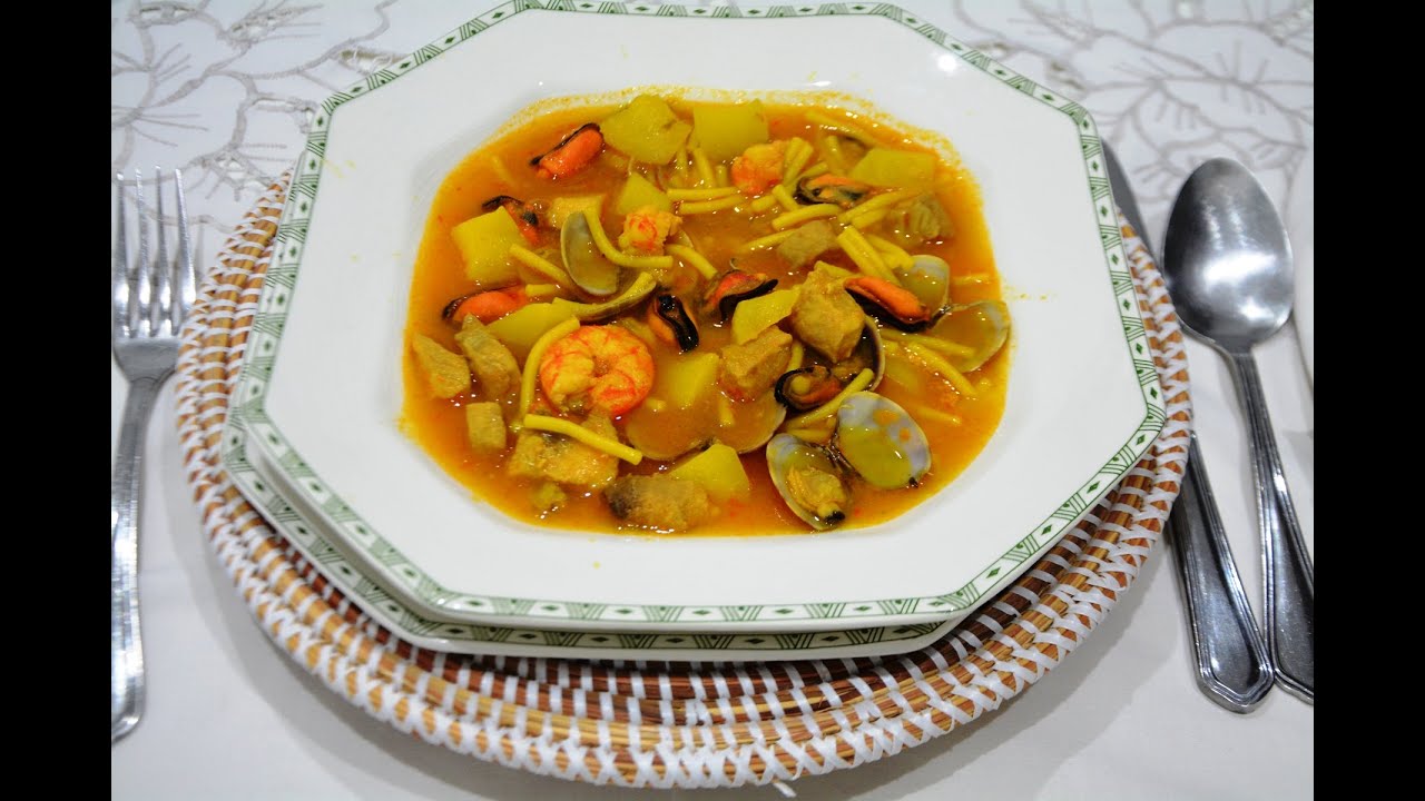 Sopa marinera. Los tuppers de mamá.