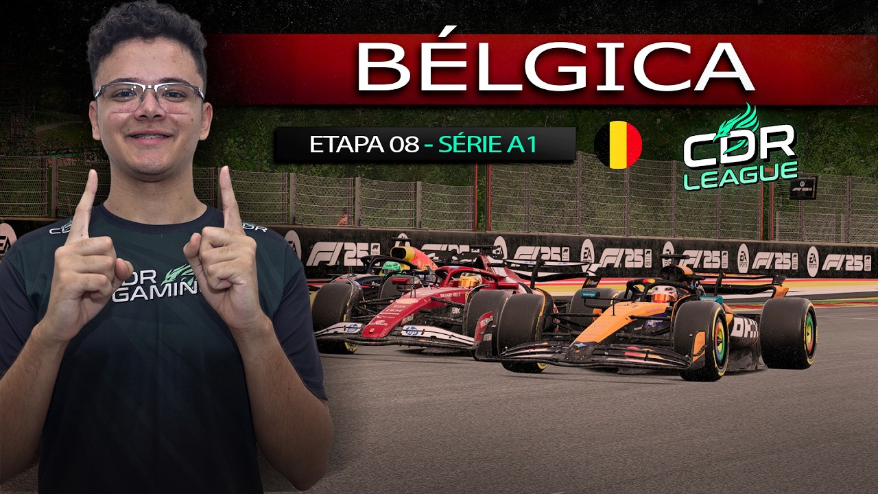 F1 25 - FECHANDO UMA TEMPORADA DE SUCESSO! - CDR A1 - Bélgica #08