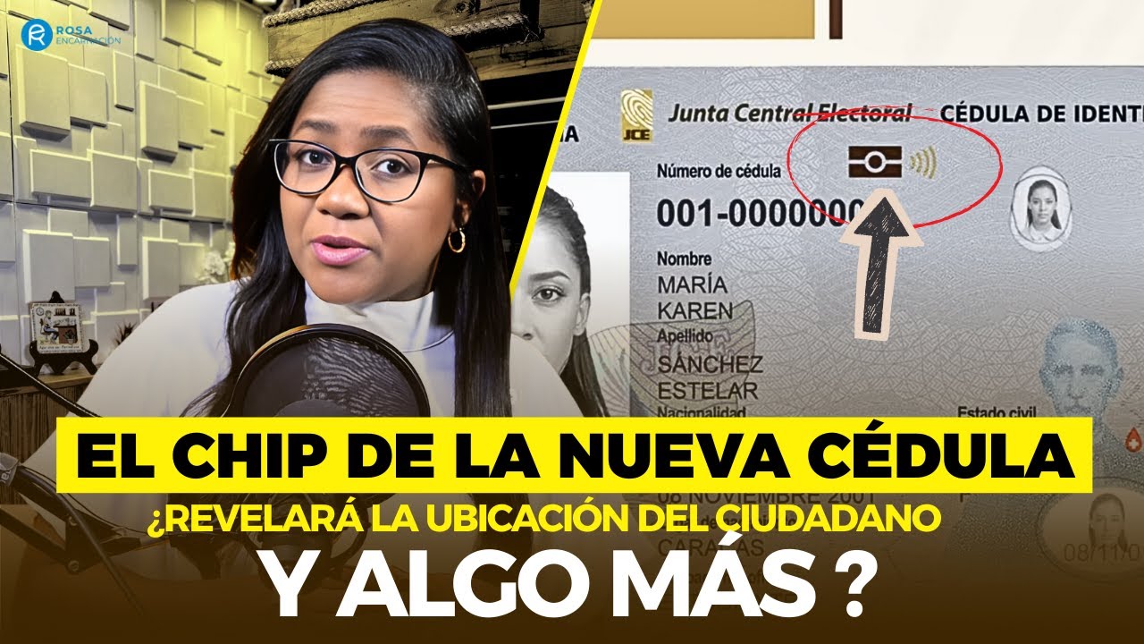 ESTO ES LO QUE ESCONDE EL CHIP DE TU NUEVA CÉDULA