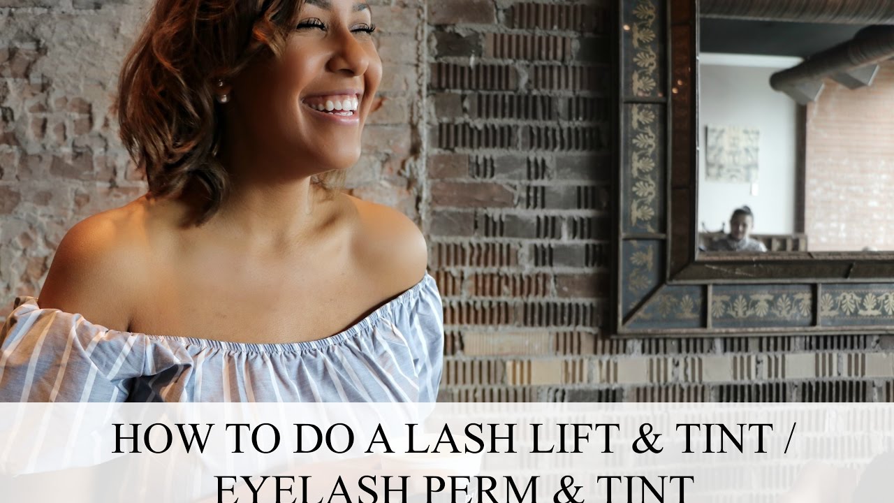 How To Do A Lash Lift & Tint : Lash Perm & Tint