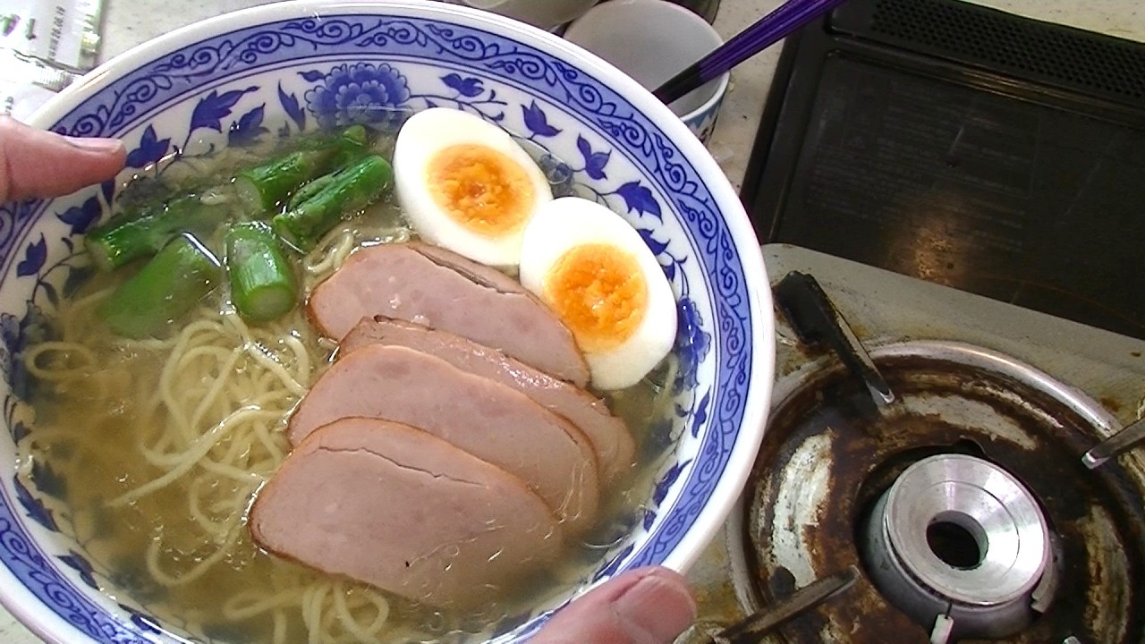 オホーツクの淡麗塩ラーメンをつくってみました --- 新横浜ラーメン博物館