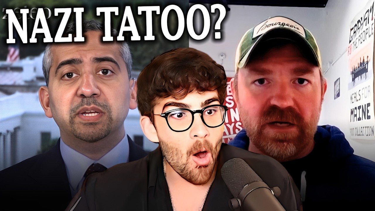 Mehdi CHALLENGES Graham Platner On His Tattoo And More | HasanAbi Reacts to Zeteo