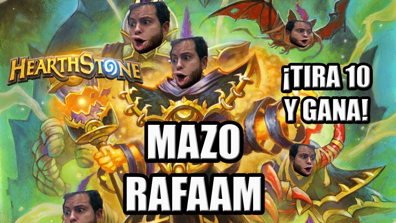 ¡Mejor de lo que esperaba! Mazo RAFAAM ¡Invoca 10 y Gana! | Hearthstone