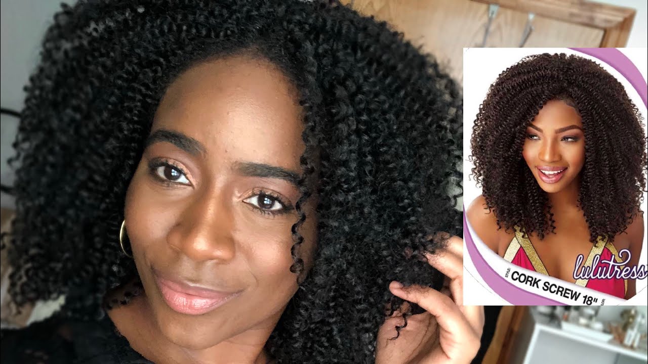 Lulutress Corkscrew Crochet Braid Review|