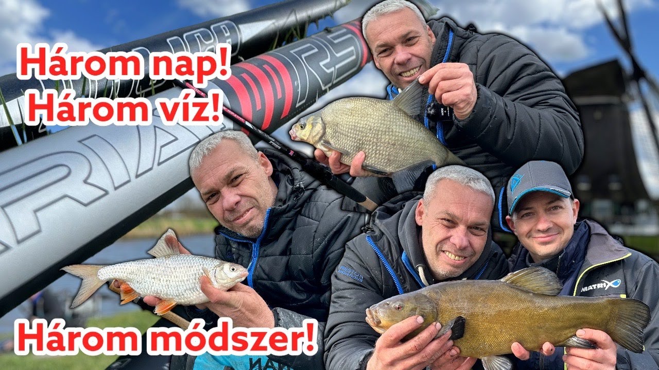 HÁROM NAP!  HÁROM VÍZ!  HÁROM MÓDSZER!