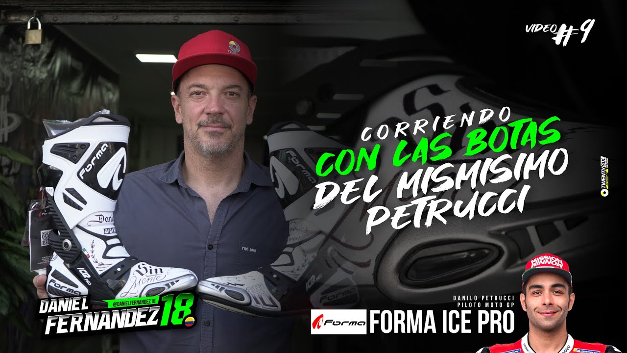 Forma ICE PRO - Las botas deportivas que usé en la Isla de Man en 2018 - 2019