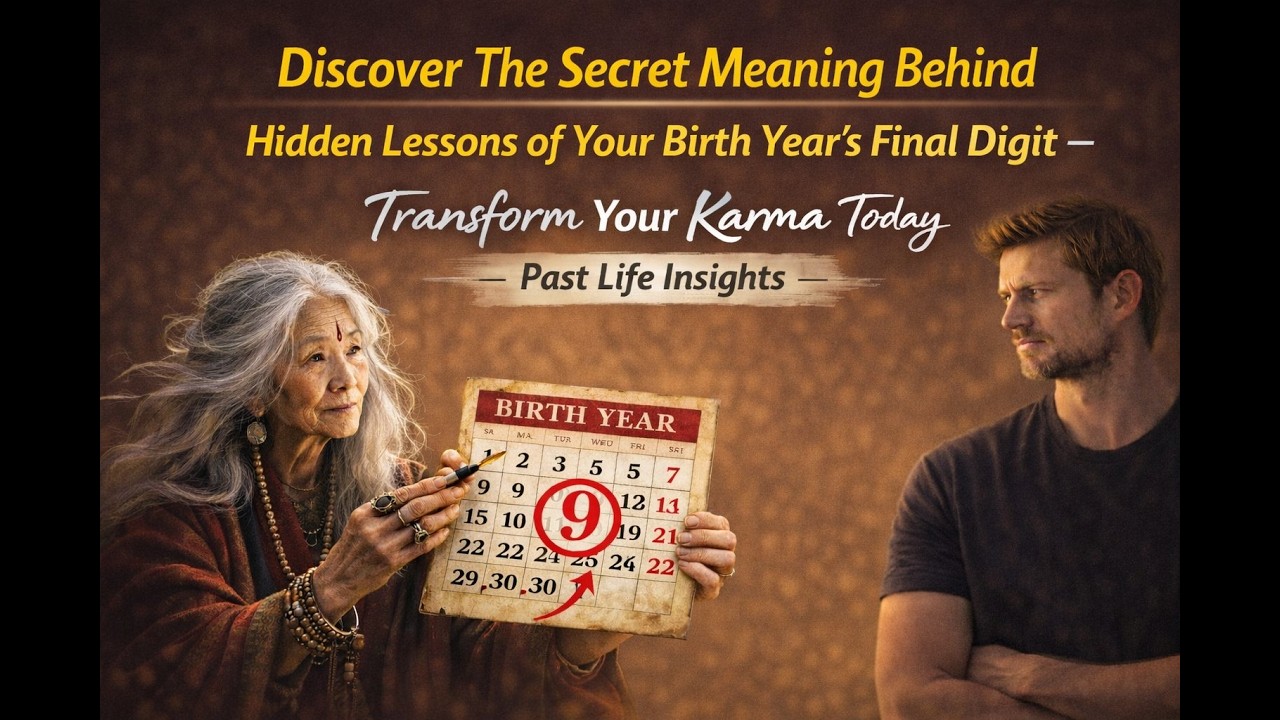 What Your Birth Year’s Last Digit Reveals About Your Soul’s Journey ✨Unlock Past Life Wisdom
