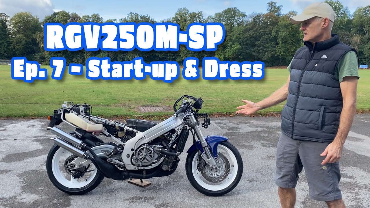 RGV250M Ep.7 - Start up & Finale