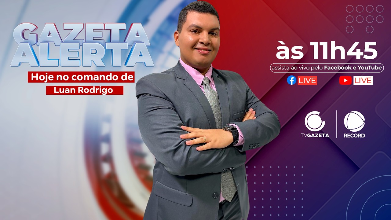 AO VIVO: Gazeta Alerta | 03/03/2026 |  Afiliada RECORD