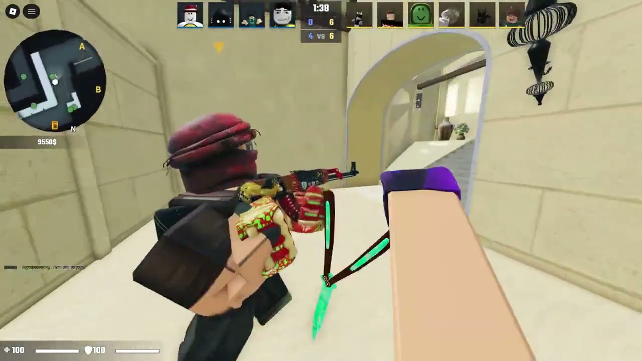 Cs2 2400 elo played round counter blox be like 