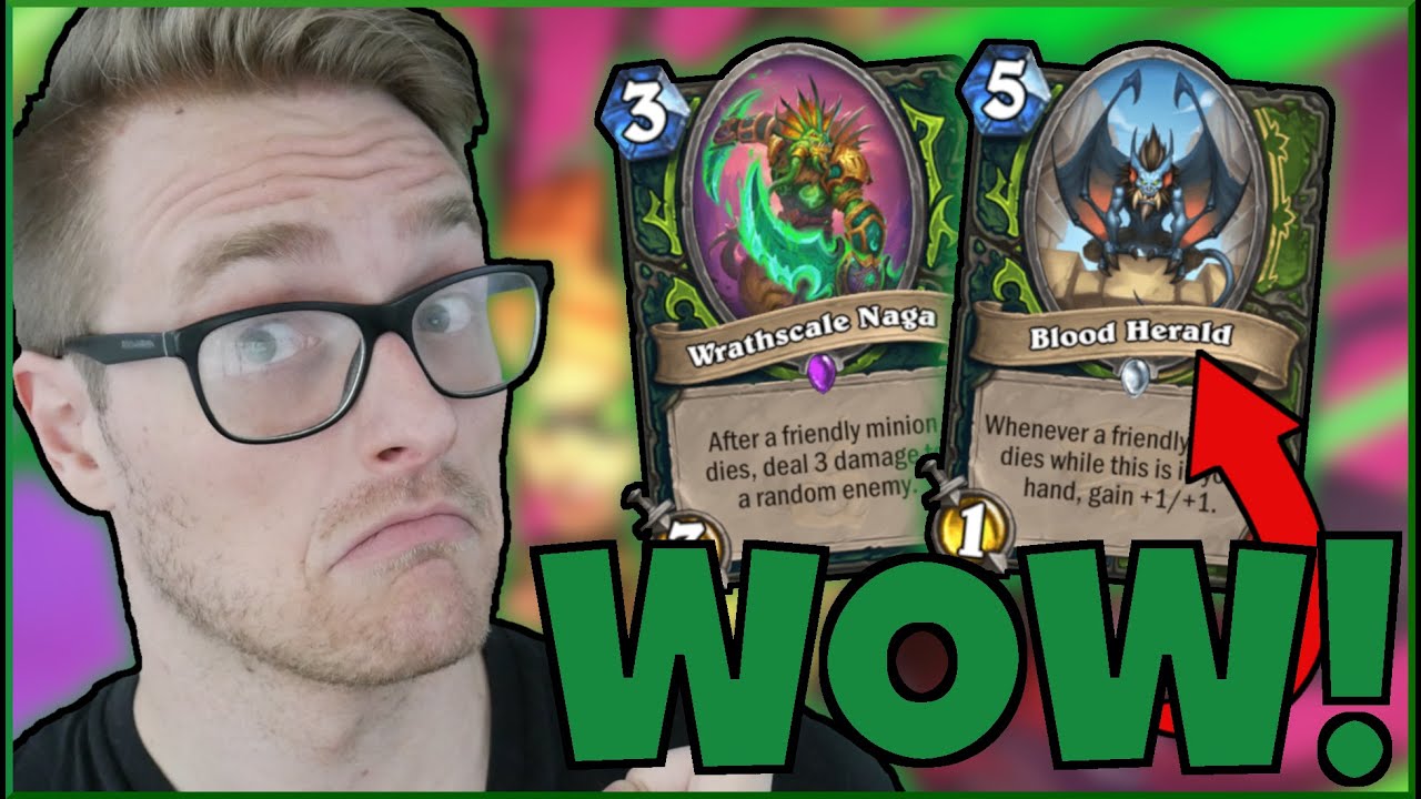 FINALLY a DECK for BLOOD HERALD? (Token Demon Hunter) | Scholomance Academy | Wild Hearthstone