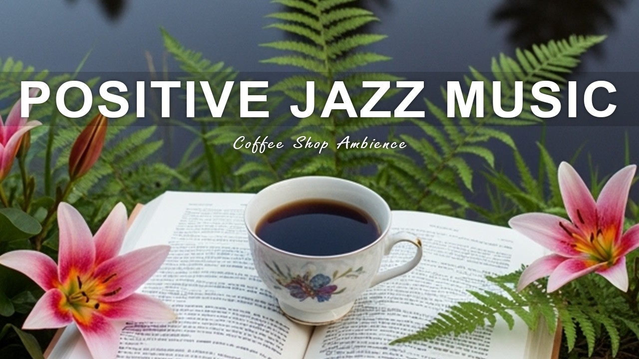 Positive Coffee Jazz 🎧 Coffee Shop Ambiance Instrumental Grooves for Relaxing & Chilling.