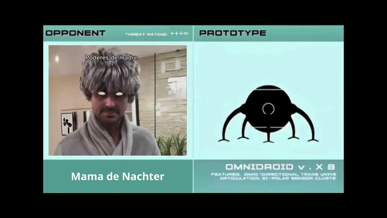 Mama de Nachter vs Omnidroids The incredibles - Los increíbles 