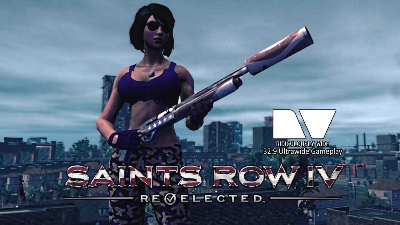 Saints Row 4 (2013) (Re-Elected STEAM Version) || 32:9 Gameplay (And how to disable Epic Launcher)