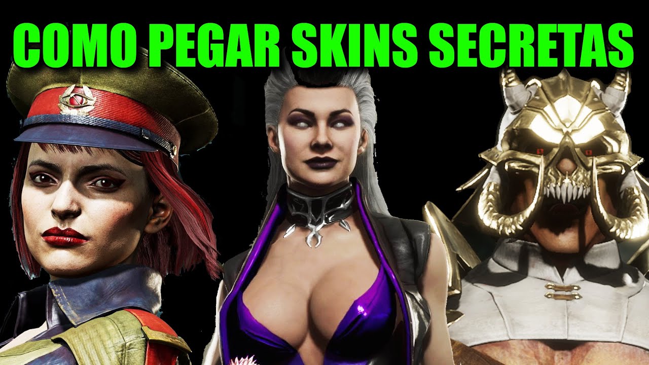 MK11 COMO PEGAR AS MELHORES SKINS SEGREDOS E DICAS PARA ACHAR TUDO NO JOGO