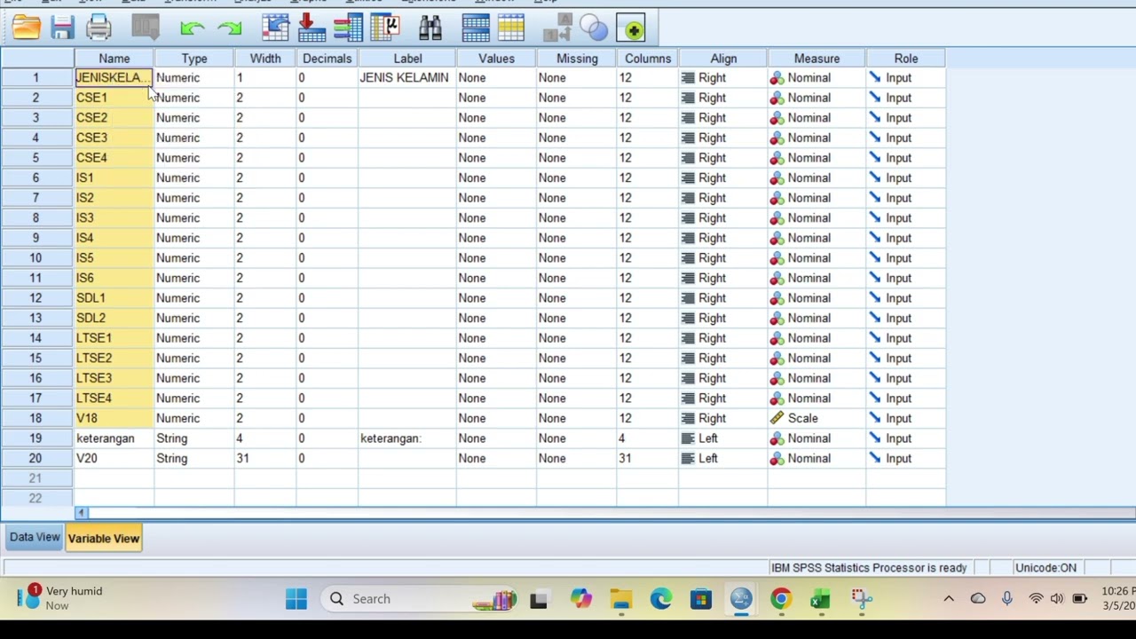 Tutorial Mengolah Data di SPSS