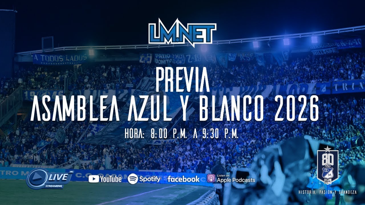 Previa Asamblea Azul y Blanco 2026.