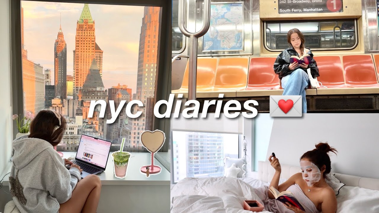 productive days living alone in NYC ⭐️