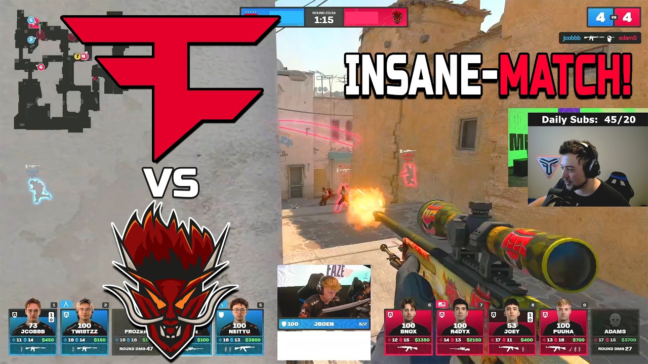 Quarter-Final! FaZe vs Sangal - Highlights - Roman Imperium Cup IX - CS2