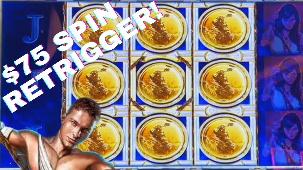 JACKPOT! $150 MAX BET BONUS on Mighty Atlas high limit slot machine live play