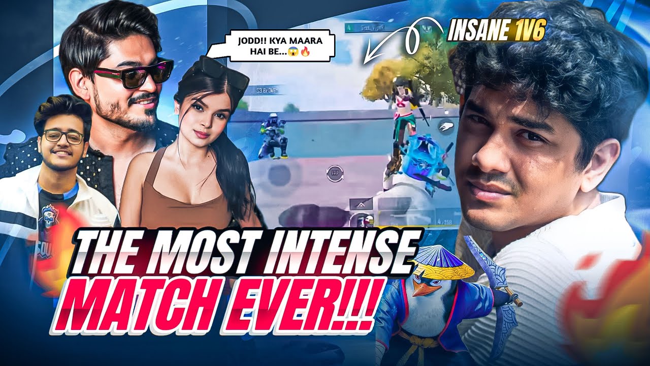 MY MOST INTENSE BGMI MATCH| HIGHLIGHTS