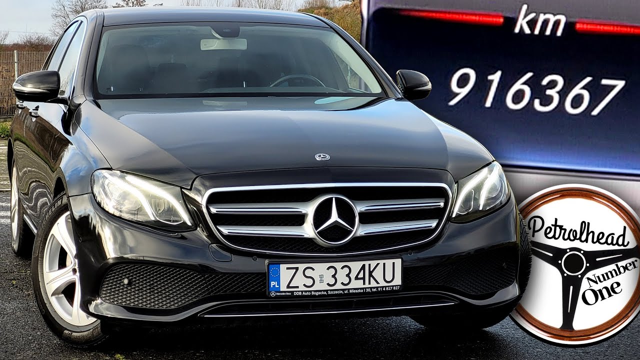 916 tys. km w Mercedesie E200d W213: Historia napraw, prezentacja, jazda. | 4K