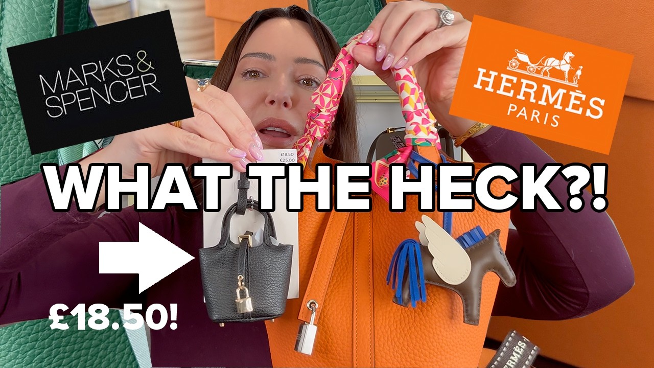 WHAT IS GOING ON?? - Hermes DUPES At Marks & Spencer RIGHT NOW.