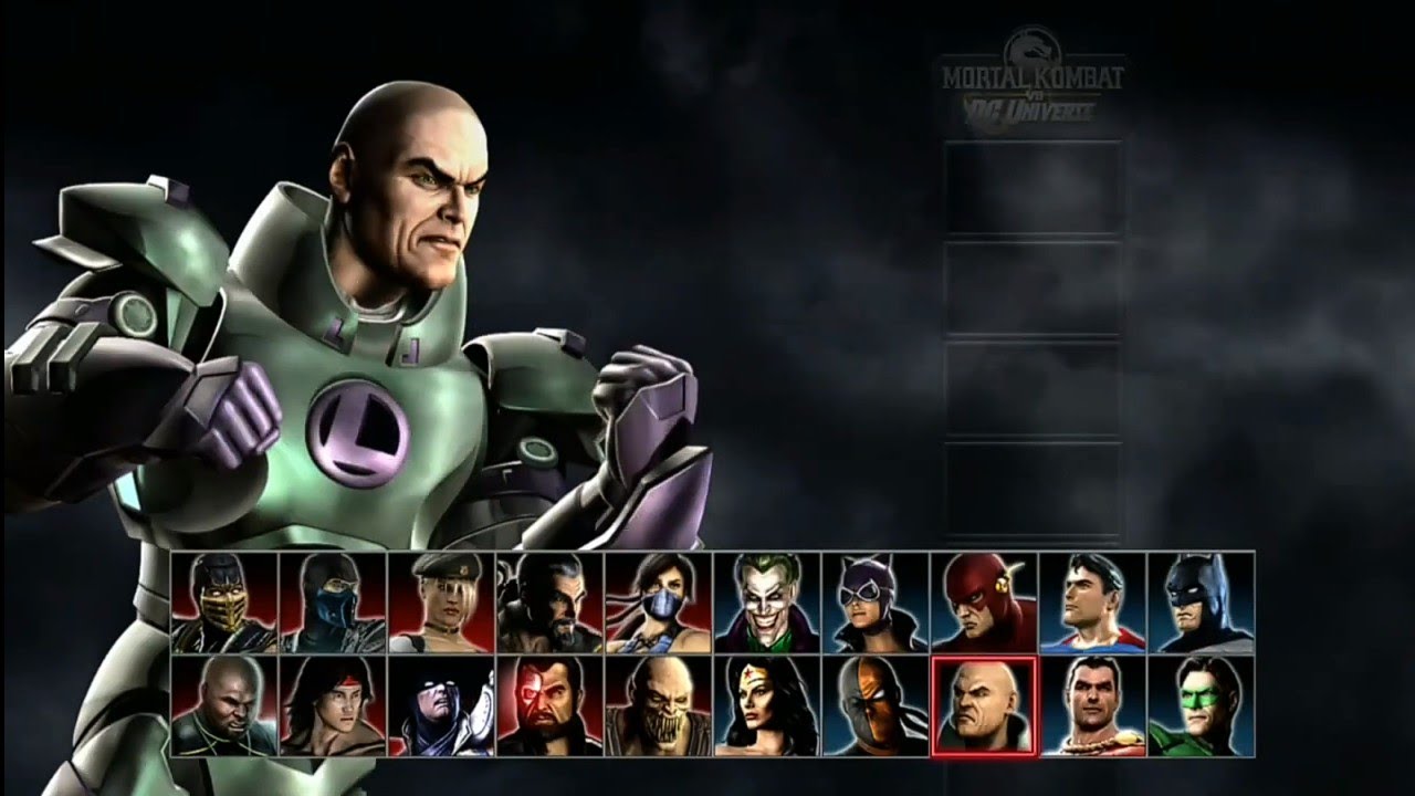 Mortal Kombat Vs DC Universe [Xbox One X] — Аркадный режим — Лекс Лютер
