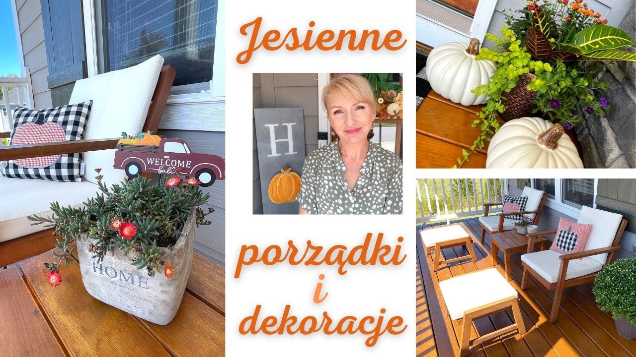 🍁JESIENNE DEKORACJE DOMU 🍂 PORZĄDKI I DIY / MOTYWACJA