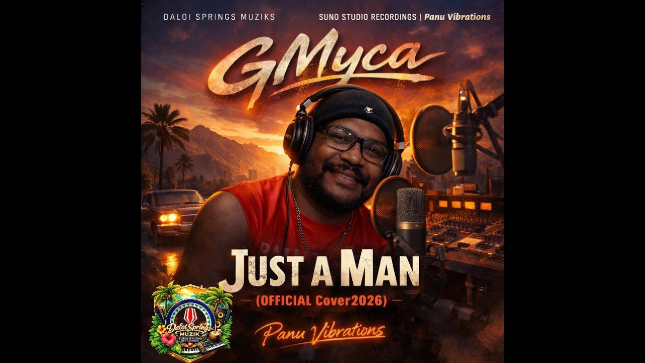 GMyca - Just a Man(Official Cover2026) Daloi Springs Muziks Suno Studio Recordings| Panu Vibations