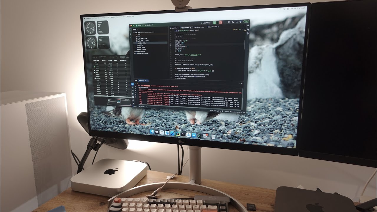 Training AI Models on the M1 Mac Mini.