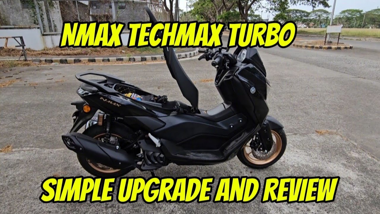 NMAX TECHMAX TURBO SIMPLE UPGRADE AND REVIEW