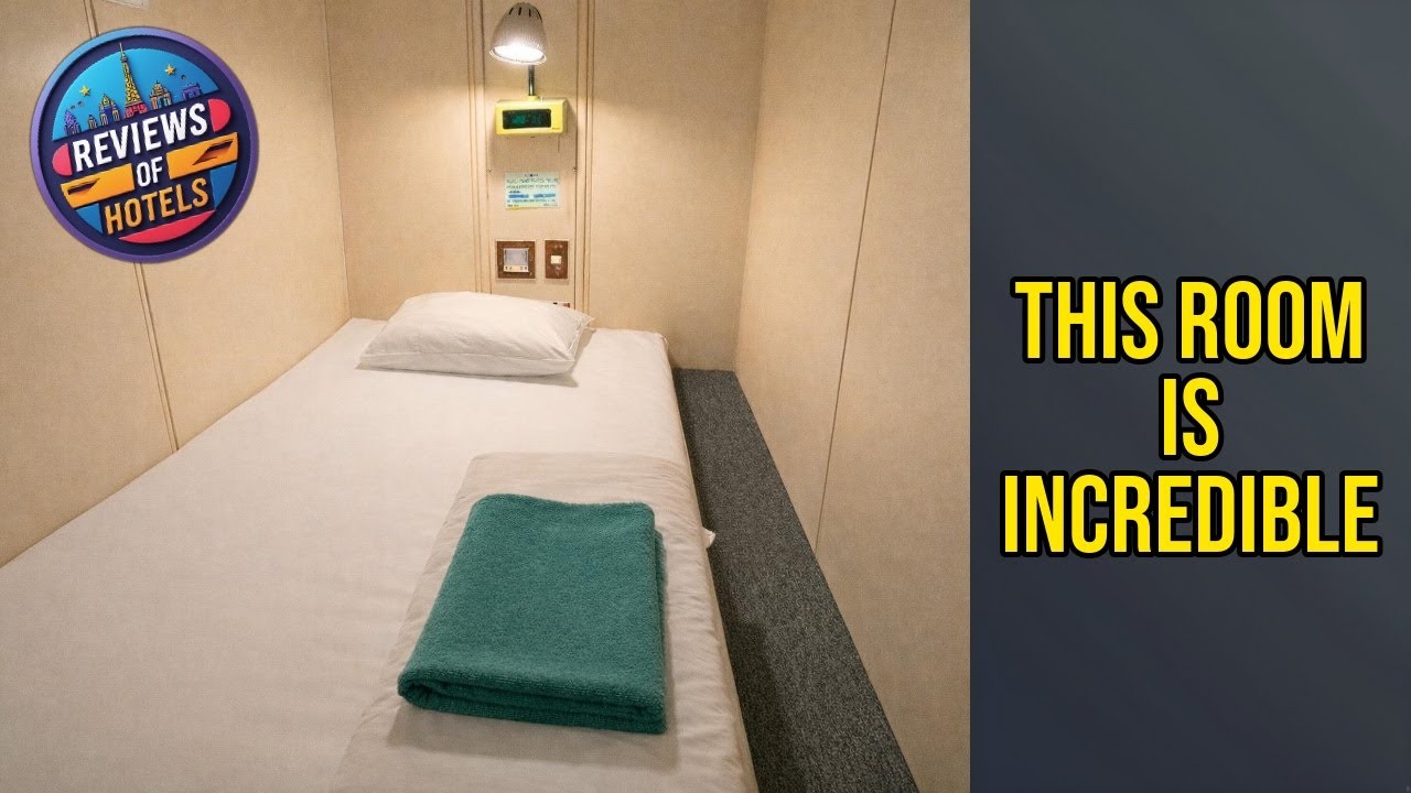 Capsule Hotel Block Room - This Room Is Incredible | Tokyo, Japan🏩