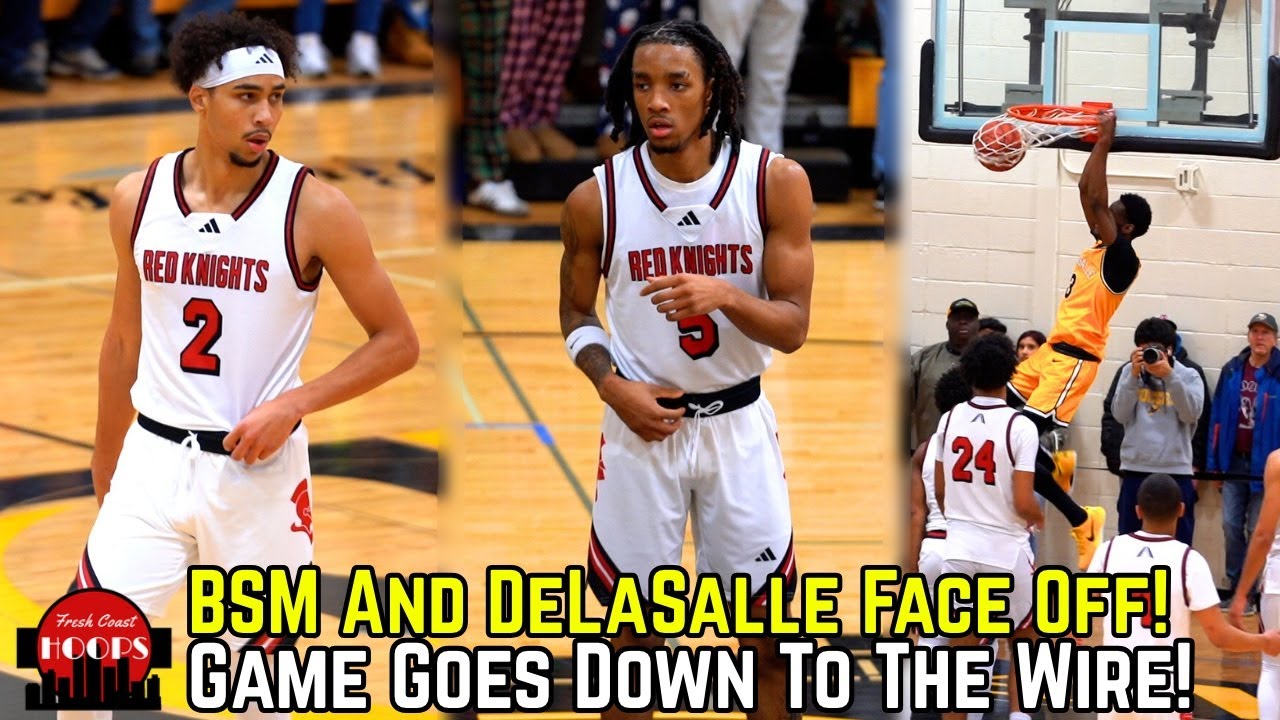 Private School Rivals BSM And DeLaSalle Go At It! Full Highlights!