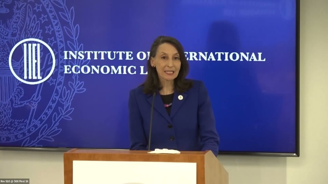 2023 Global Trade Academy Keynote Address by  WTO Deputy Director-General Angela Paolini Ellard