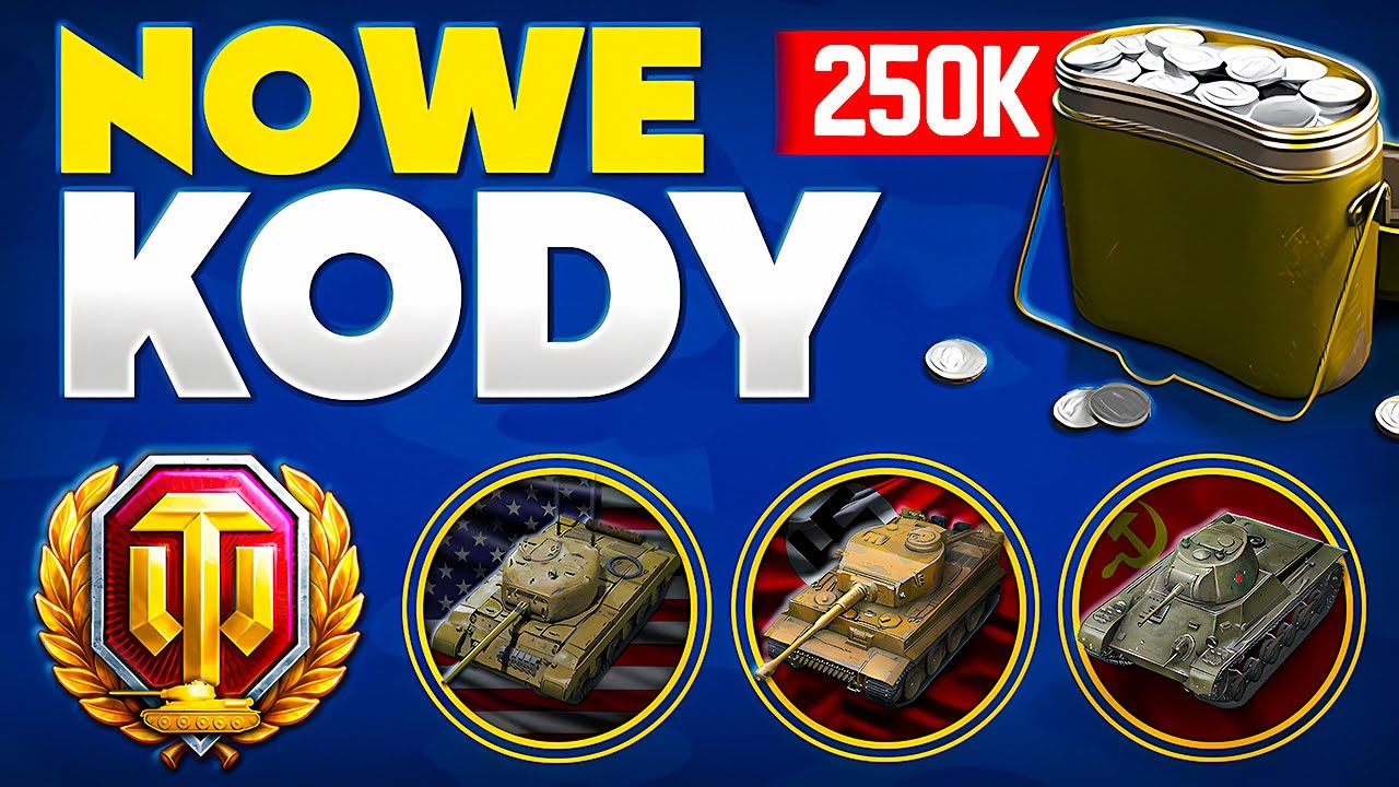 Kody do Wot Europe 🎁 World of Tanks Kody Bonusowe i Zaproszeniowy 🎁 PL