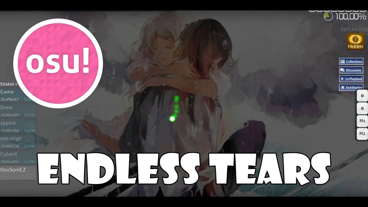 Osu! | CLIFF EDGE feat. Nakamura Maiko - Endless Tears [Insane] + HD | SS