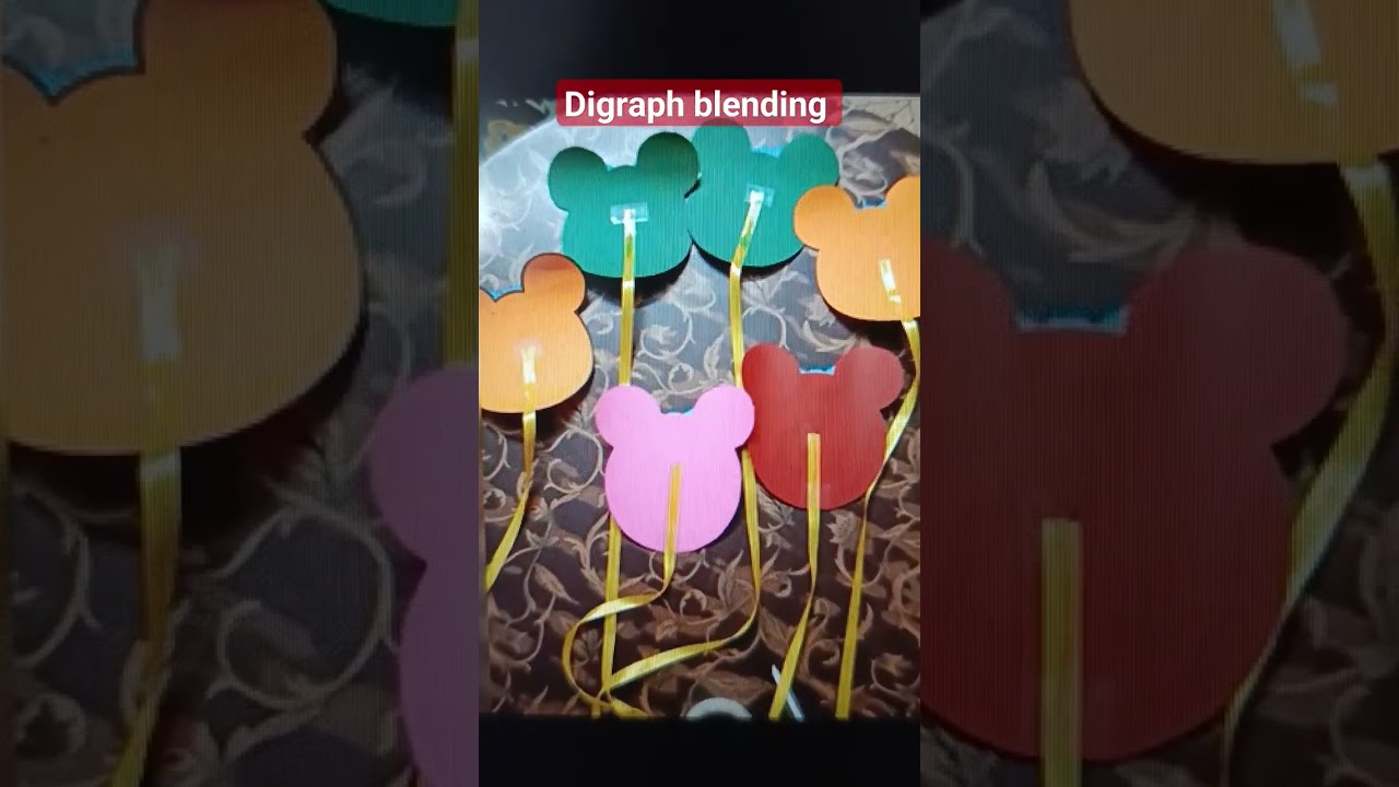 #craft digraph sounds blending at home #learning